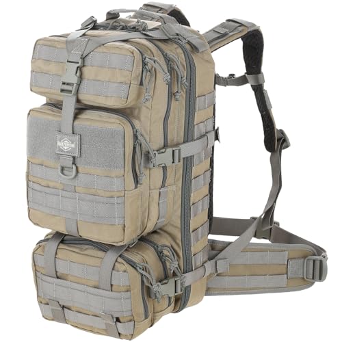 MAXPEDITION Gyrfalcon Backpack (Khaki-Foliage) 36L Tactical Backpack with Detachable Waist Pack, MOLLE Internal Frame Rucksack, | Backpacks4Less