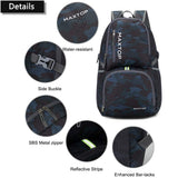 MAXTOP 40/50L Lightweight Packable Backpack for Hiking Traveling Camping Water Resistant Foldable Outdoor Travel Daypack