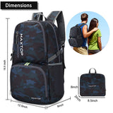 MAXTOP 40/50L Lightweight Packable Backpack for Hiking Traveling Camping Water Resistant Foldable Outdoor Travel Daypack