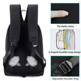 MCWTH Shark Backpacks for Teen Boys, Cool Kids Backpack for School Bookbags (Glow)
