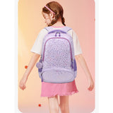 Meisohua School Backpack for Girls Kids Preschool Kindergarten Elementary School Bookbag with Lunch Bag 3 in 1 Set Water Resistant Furry Backpack Set