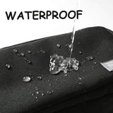 Mens Toiletry Bag Waterproof Organizer Bag Travel Shaving Dopp Kit Perfect Travel Accessory Gift (Black)