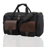 Men's Weekender Duffle Bag - Vintage Overnight & Gym Bag with Multi - Compartments, Carry - On Approved for Travel