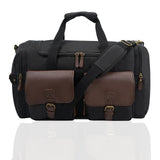 Men's Weekender Duffle Bag - Vintage Overnight & Gym Bag with Multi - Compartments, Carry - On Approved for Travel