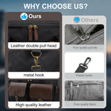 Men's Weekender Duffle Bag - Vintage Overnight & Gym Bag with Multi - Compartments, Carry - On Approved for Travel
