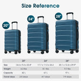 Merax 20 Inch Carry On Luggage, Expandable Hardshell Suitcase with Spinner Wheels TSA Lock, Lightweight Scratch - Resistant ABS for Weekend, Business Travel, Airline Approved