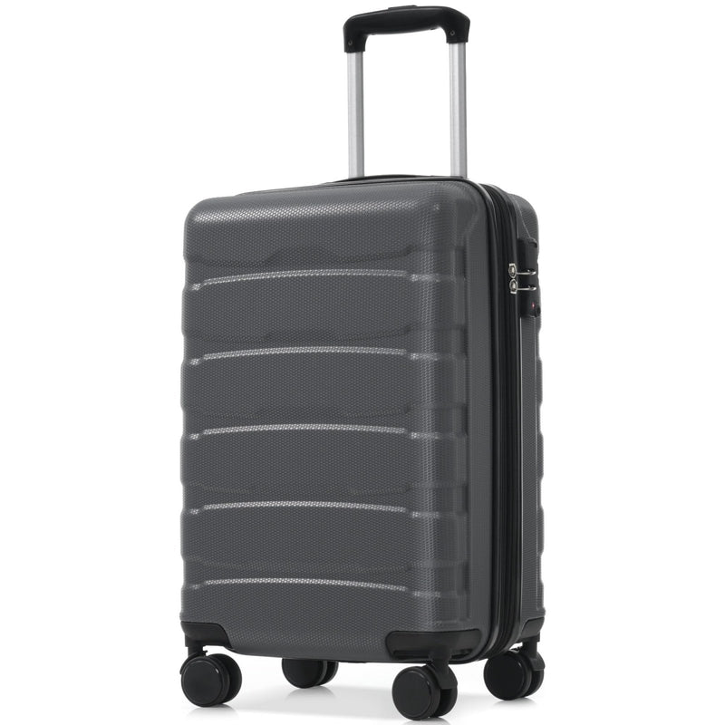 Merax 20 Inch Carry On Luggage, Expandable Hardshell Suitcase with Spinner Wheels TSA Lock, Lightweight Scratch - Resistant ABS for Weekend, Business Travel, Airline Approved