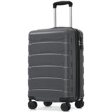Merax 20 Inch Carry On Luggage, Expandable Hardshell Suitcase with Spinner Wheels TSA Lock, Lightweight Scratch - Resistant ABS for Weekend, Business Travel, Airline Approved