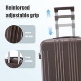 Merax 3 pcs/set in ABS Spinner Wheel Luggage Set, Carry on Suitcase