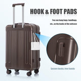 Merax 3 pcs/set in ABS Spinner Wheel Luggage Set, Carry on Suitcase