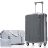 Merax Luggage Set 3 Piece, 20 Inch Carry on Spinner Suitcase with Corner Guards, Lightweight Durable, Airline Approved for Business or Weekend Travel