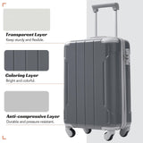 Merax Luggage Set 3 Piece, 20 Inch Carry on Spinner Suitcase with Corner Guards, Lightweight Durable, Airline Approved for Business or Weekend Travel
