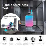 Merax Luggage Set Carry On Luggage with TSA Lock Hard Shell Suitcases & Travel Bag Dual Spinner Wheels Lightweight Durable Travel Set (Gradient Pink Blue, 3 PC(20+24+28))
