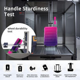 Merax Luggage Set Carry On Luggage with TSA Lock Hard Shell Suitcases & Travel Bag Dual Spinner Wheels Lightweight Durable Travel Set (Gradient Purple Pink, 3 PC(20+24+28))