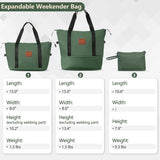 Merax Luggage Sets 6 Piece Hardshell Suit case, Expandable Lightweight Suitcases with Dual Wheels, TSA Lock for Men Women, Green
