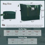 Merax Luggage Sets,Hardcase Suitcase with Bags,6 Piece Lightweight Carry on Luggagewith Double Spinner Wheels Lock,16+20+24+28 inches,Dark Green