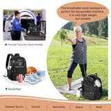 Mesh Backpack for School Beach Heavy Duty Net Bookbag for Girls Boys, Black