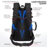Mfinesun Travel Backpack for Men & Women, 50L Large Carry on Backpack Durable Convertible Duffle Bag Fit for 17 Inch Laptop with Shoe Compartment, Wet Pocket