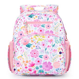 mibasies Kids Backpack for Girls: Girls Backpack 5-8 - Kindergarten Elementary School Bookbag for Girl - Flower Pink | Backpacks4Less