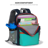 mibasies Toddler Backpack for Boys 2 - 4: Preschool Backpacks for Boys - Cute Kids Backpack