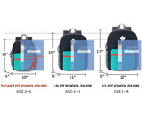 mibasies Toddler Backpack for Boys 2 - 4: Preschool Backpacks for Boys - Cute Kids Backpack