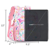 mibasies Toddler Backpack for Girls 2 - 4: Preschool Kindergarten Backpack - Cute Kids Backpacks for Girls - Flower Pink