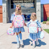 mibasies Toddler Backpack for Girls 2 - 4: Preschool Kindergarten Backpack - Cute Kids Backpacks for Girls - Flower Pink