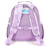 mibasies Toddler Backpacks for Girls 2 - 4: Little Kid Bookbag for Preschool Prek Daycare Purple Flower