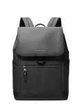Michael Kors Hudson Travel Rucksack, Light Gunmetal Hardware/Black Signature