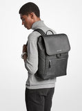 Michael Kors Hudson Travel Rucksack, Light Gunmetal Hardware/Black Signature