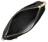 Michael Kors Jet Set Charm Large Crossbody Bag, Gold - Tone Hardware/Black, One Size