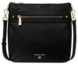 Michael Kors Jet Set Charm Large Crossbody Bag, Gold - Tone Hardware/Black, One Size
