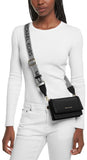 Michael Kors Jet Set Small Phone Crossbody Bag, Gold - Tone Hardware/Black