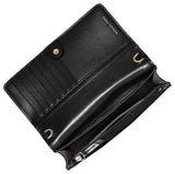 Michael Kors Jet Set Small Phone Crossbody Bag, Gold - Tone Hardware/Black
