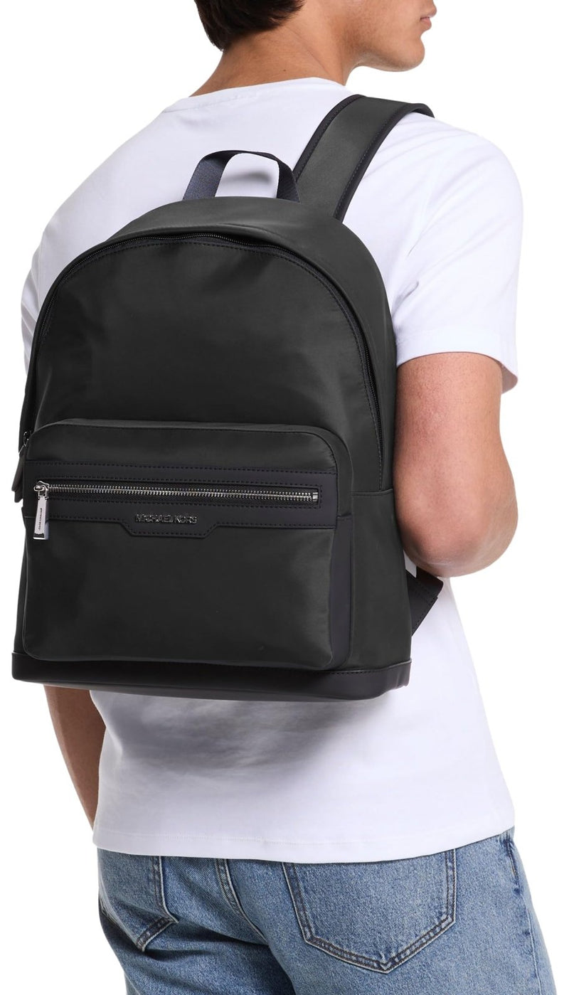 Michael Kors Men's Malone Backpack, Black, One Size