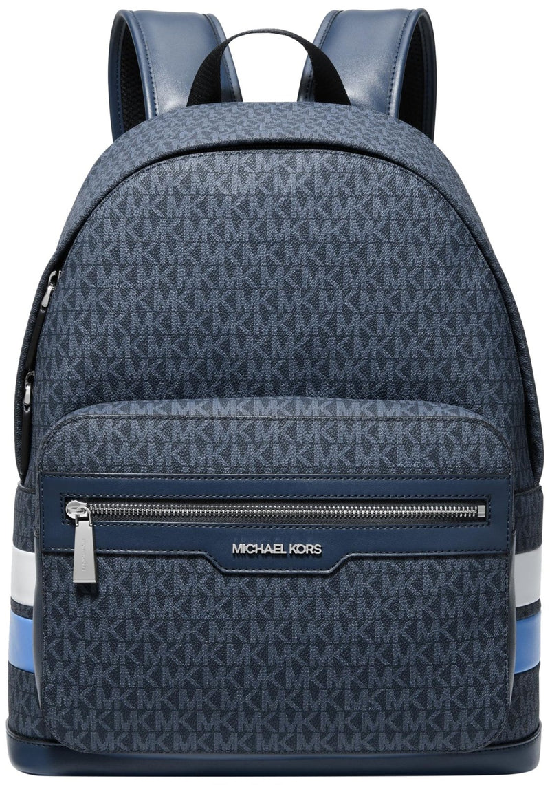 Michael Kors Men's Malone Backpack, Blue Multi, One Size