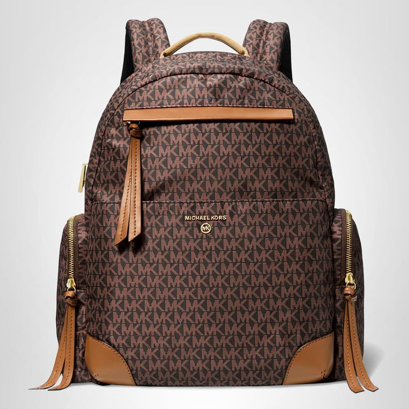 Michael Kors Prescott Large Backpack, Brown/Acorn, One Size