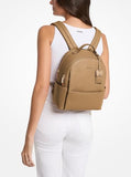 Michael Kors Sable Medium Backpack, Gold - Tone Hardware/Pebble Leather/Husk