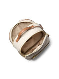 Michael Kors Sable Medium Backpack, Gold - Tone Hardware/Vanilla/Acorn