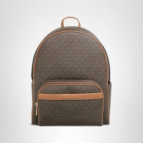 Michael Kors Women's Bex Large Multi - Functional Backpack, Gold - Tone Hardware/Brown/Acorn, One Size