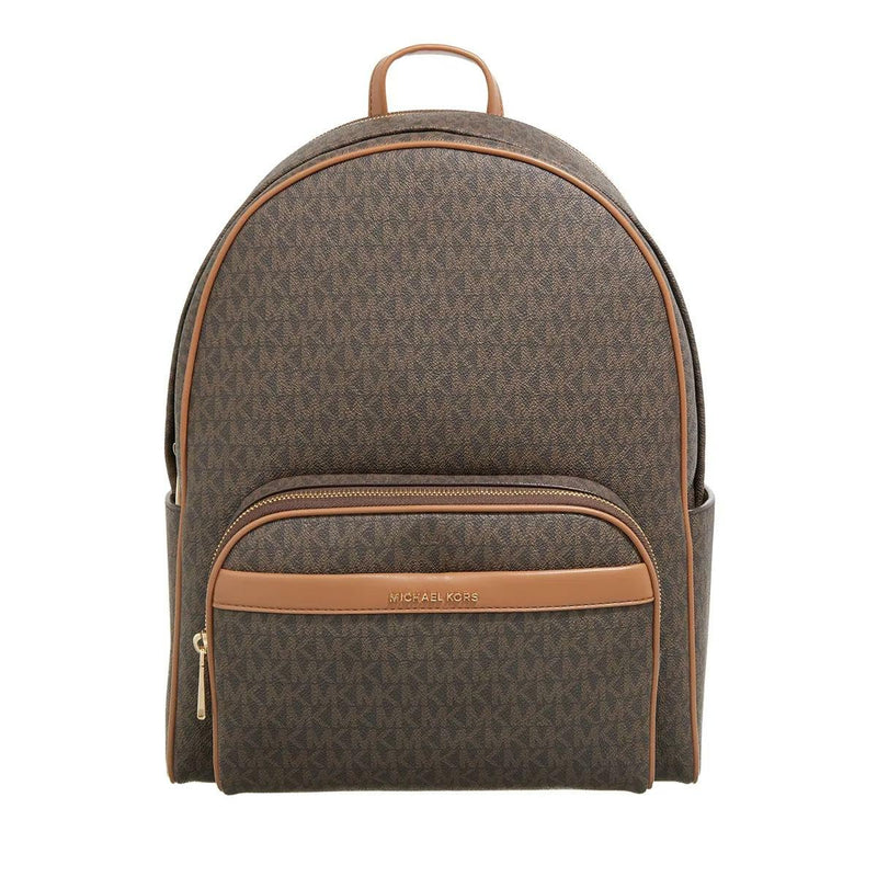 Michael Kors Women's Bex Large Multi - Functional Backpack, Gold - Tone Hardware/Brown/Acorn, One Size