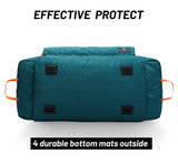 MIER Large Gym Bag for Men Sports Duffle Bag with Shoe Compartment 60L Lightweight Duffel Bags for Workout Fitness Travel, Olive Green