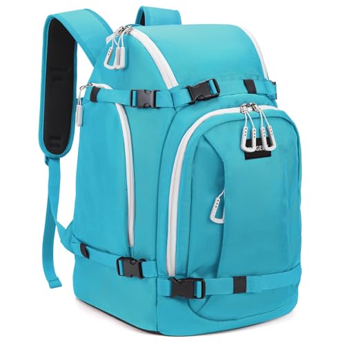 MIGGEEY Ski Boot Bag, 50L Ski Boot Travel Backpack for Skis, Snowboard & Accessories, Waterproof Padded Ski Boot Bag Backpack | Backpacks4Less