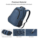 MILADA Travel Backpack For Men Laptop Backpack Women Business Carry On Backpack Airline Approved Fits 16.5 Inch Laptop Bag Work Backpack, Blue