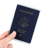 Millennial Essentials unisex - adult Waterproof Clear Passport Cover Plastic Passport Protector Vinyl ID Card Protector Case Holder Travel Pack of 6,