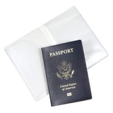 Millennial Essentials unisex - adult Waterproof Clear Passport Cover Plastic Passport Protector Vinyl ID Card Protector Case Holder Travel Pack of 6,