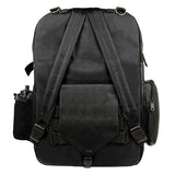 Milwaukee Leather SH540 Medium Black Size Leather and Textile Motorcycle Sissy Bar Back Pack Bag - One Size