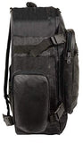 Milwaukee Leather SH540 Medium Black Size Leather and Textile Motorcycle Sissy Bar Back Pack Bag - One Size
