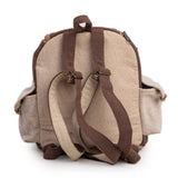 Mini Hemp Backpack Cute Multipocket Functional - Eco Friendly Unisex Rustic Bag Durable by Freakmandu