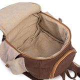 Mini Hemp Backpack Cute Multipocket Functional - Eco Friendly Unisex Rustic Bag Durable by Freakmandu
